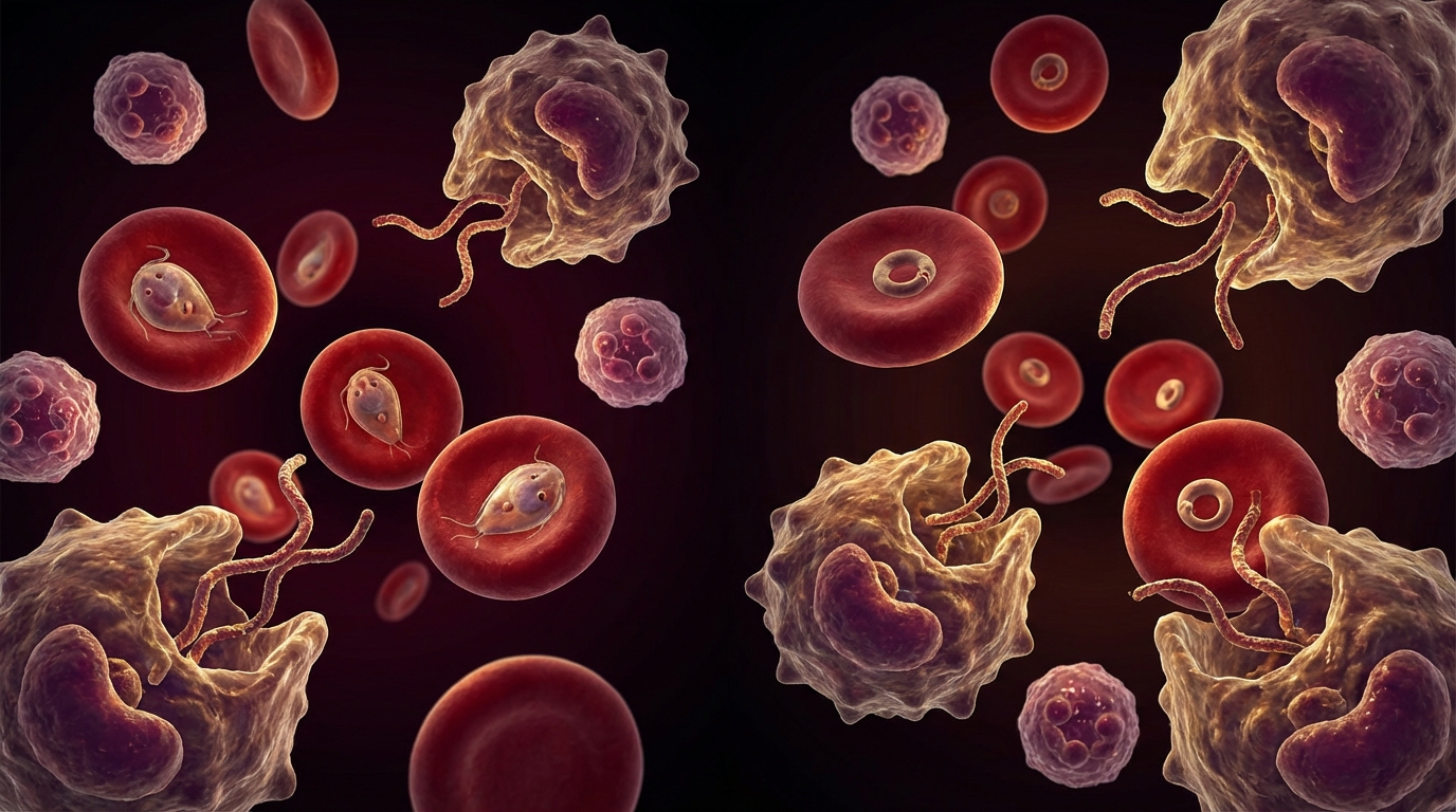 Babesia vs Malaria: Intraerythrocytic Parasites Compared