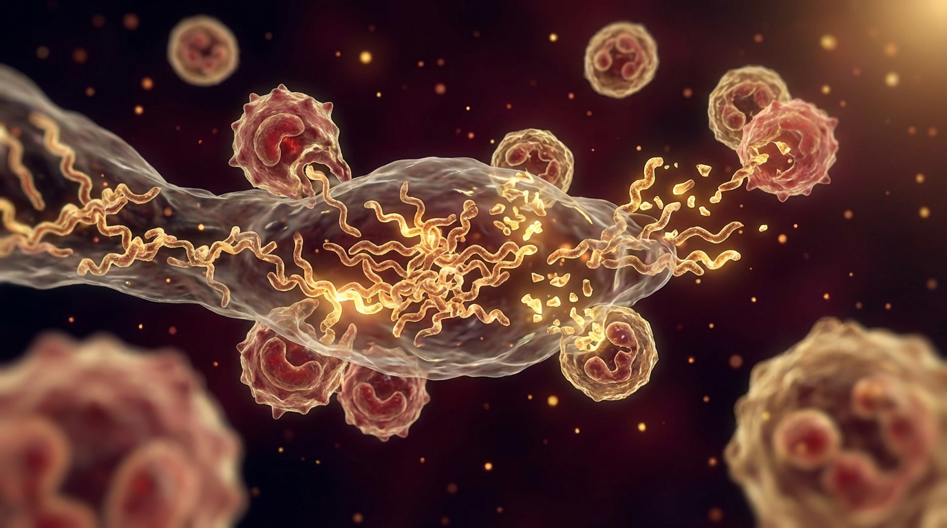 Nattokinase and Serrapeptase for Biofilm Disruption