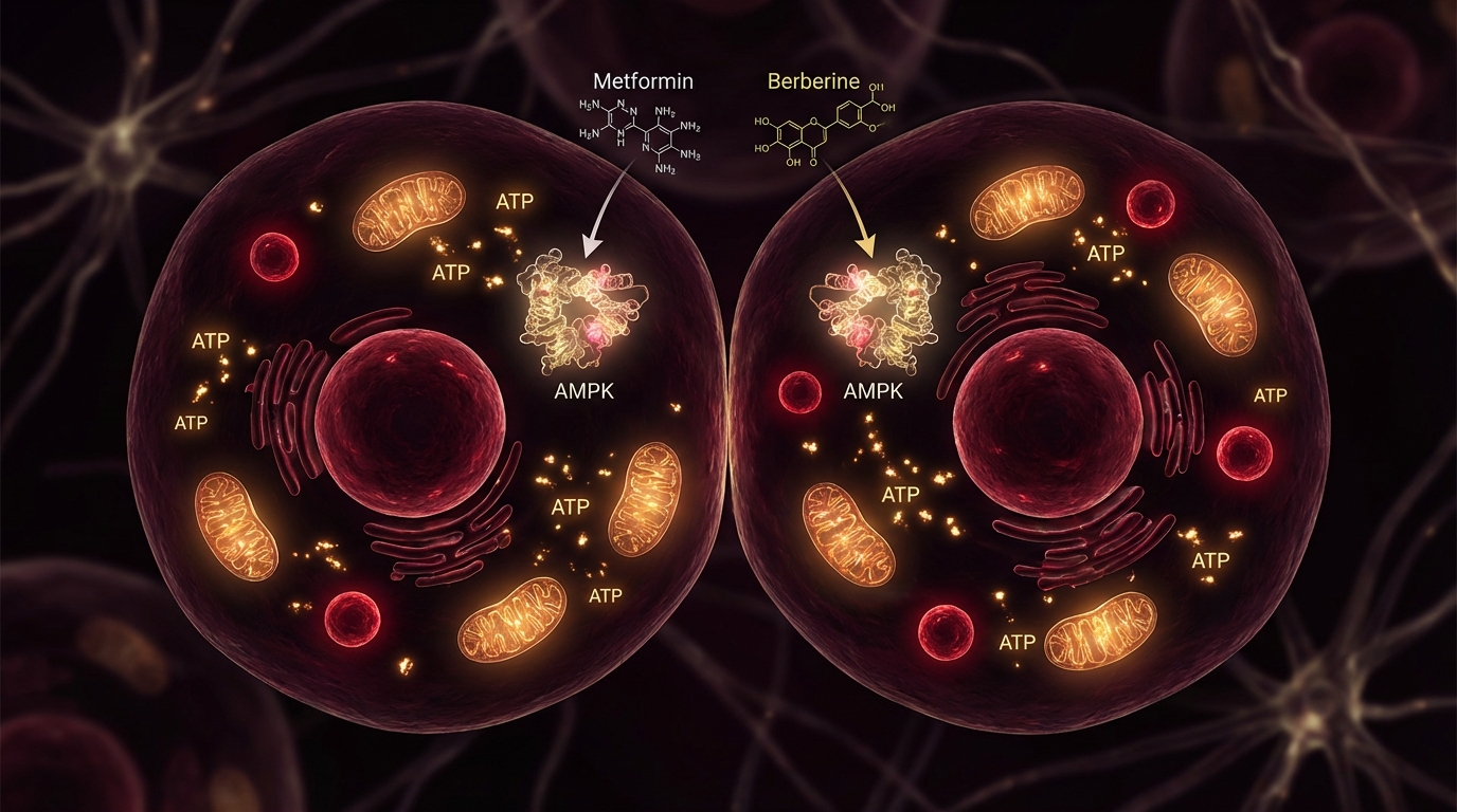 Metformin vs. Berberine: AMPK Activators Compared