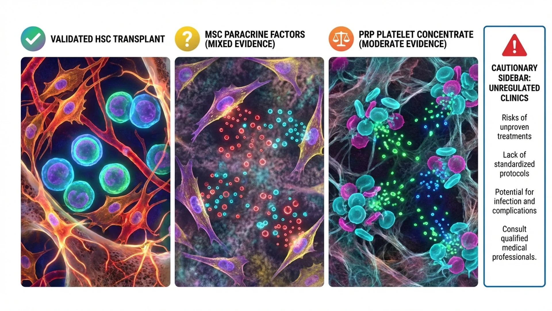 Stem Cell Therapy: What Works, What Doesn't