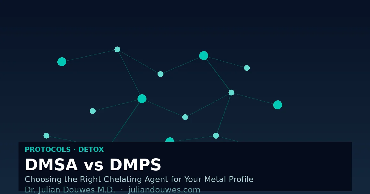DMSA vs DMPS: Which Oral Chelating Agent Fits Your Heavy Metal Profile?