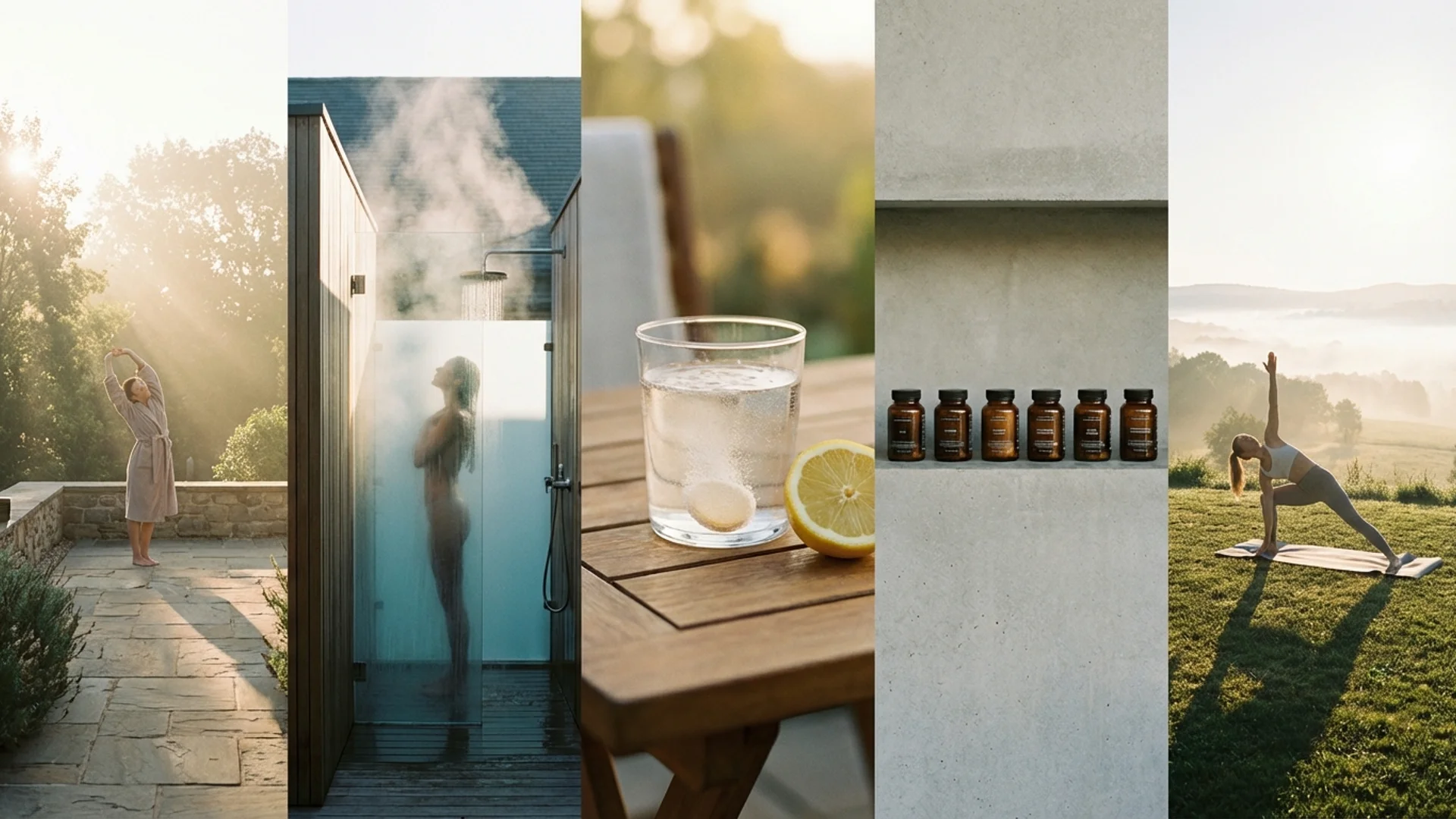 Morning Protocol: Cold, Light, and Supplements